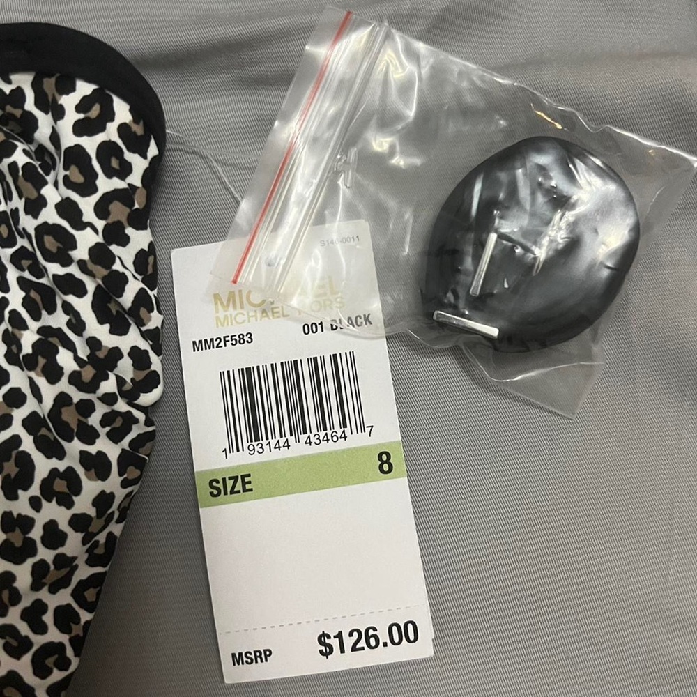 Michael Kors Leopard Print Swimsuit - Picture 4 of 4